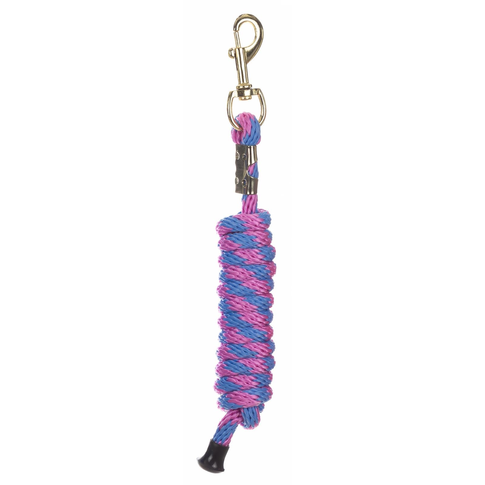 Equinavia Stella 8′ Lead Rope with Snap Buckle – Light Blue/Pink – One Size