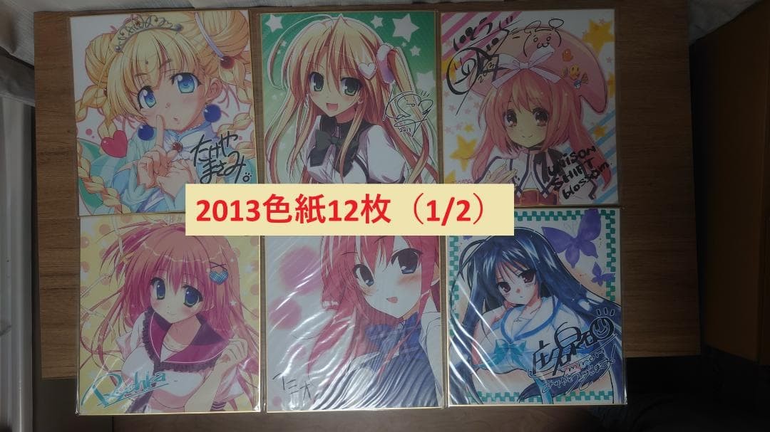 PC Game Club 2013-2014 Reproduction Sign Colored Paper Binder 30 pcs Used