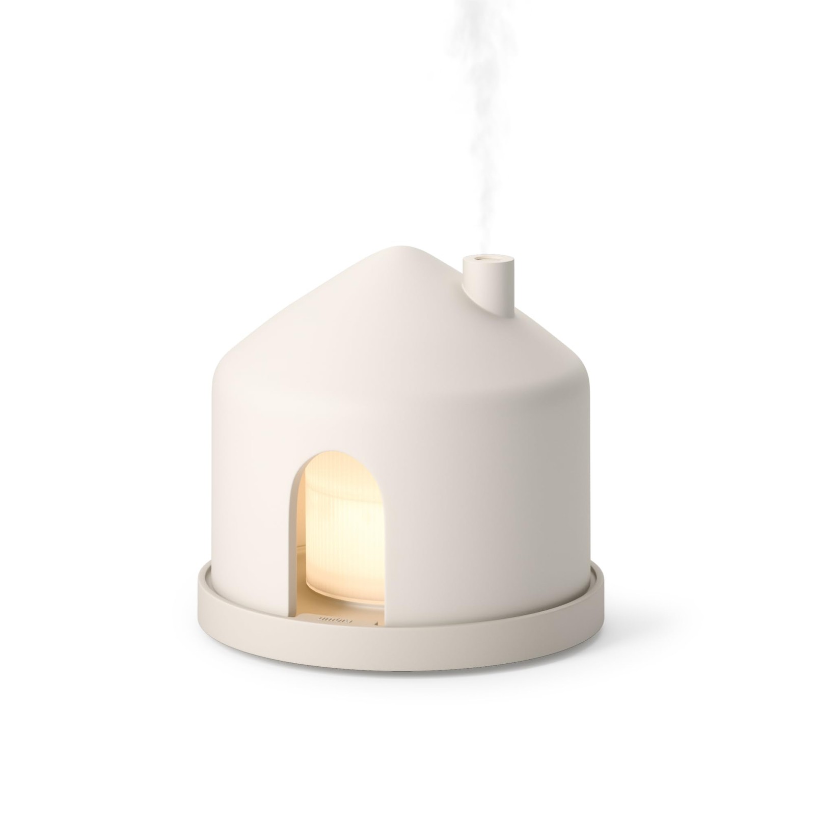 Umbra Casita Essential Oil Diffuser Sand LED Aromatherapy Auto Shut-Off