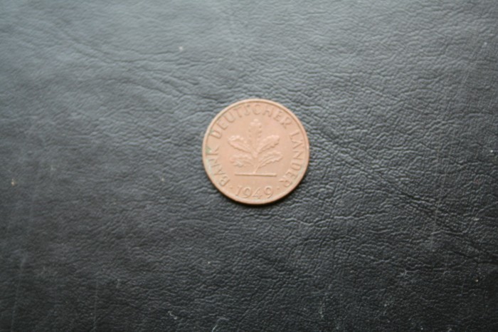 Coin 066 Germany 1 pfennig 1949