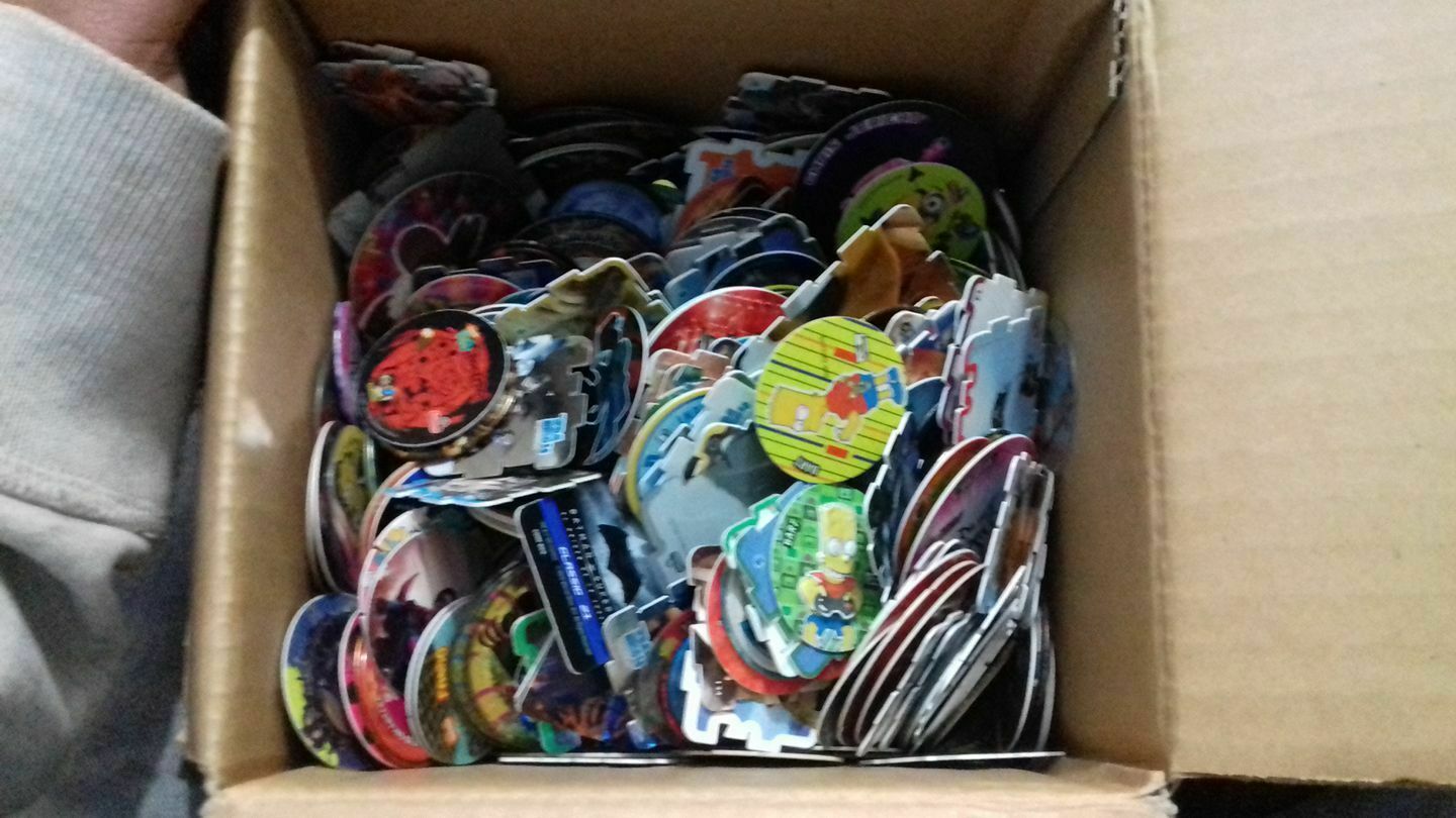 40 tazos pogs Mexico todas las generaciones 1994 hasta 2020 seiya + protector