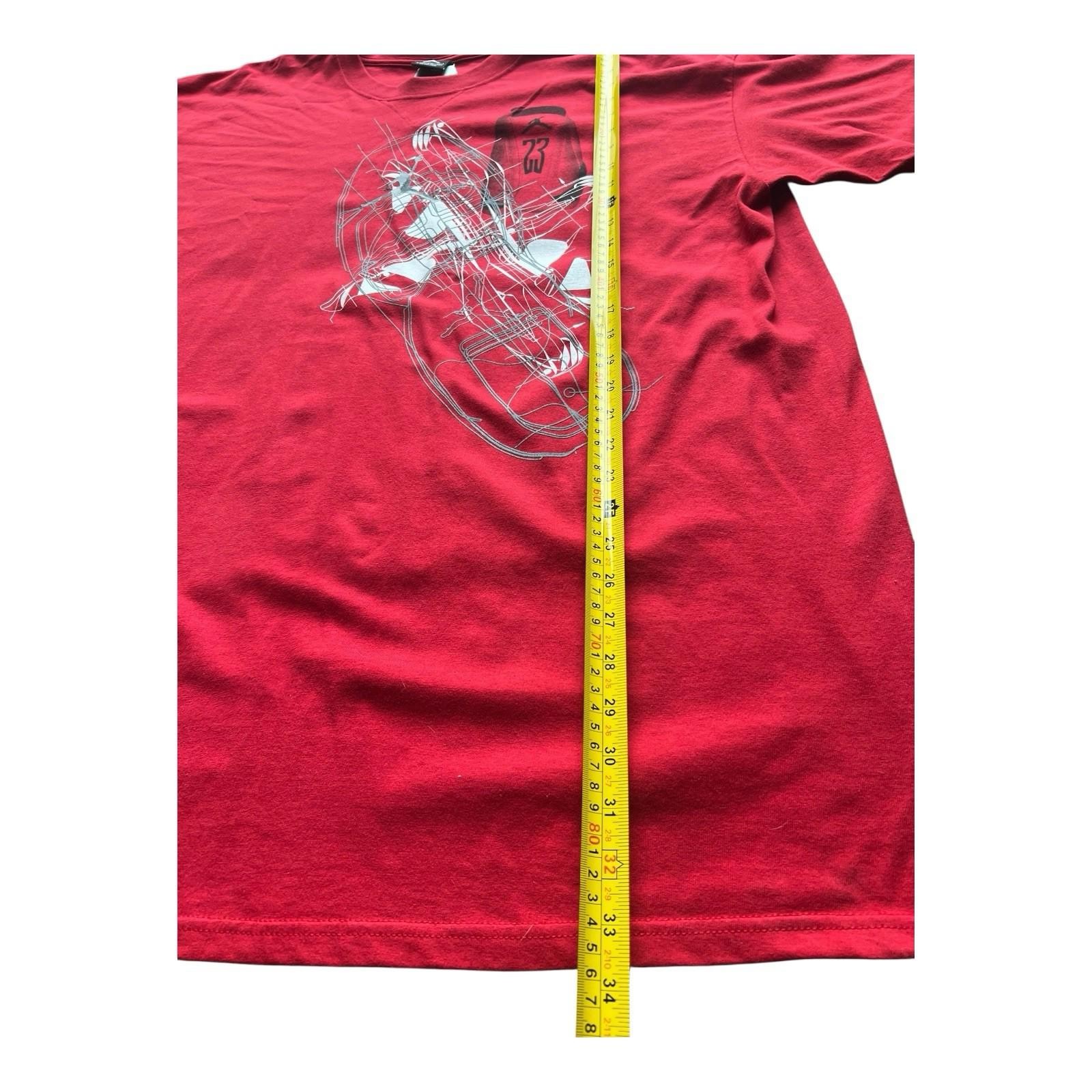 Nike Jordan Jumpman 2005 Red Graphic T-Shirt XXL NWT Vintage Sneaker Tee Rare