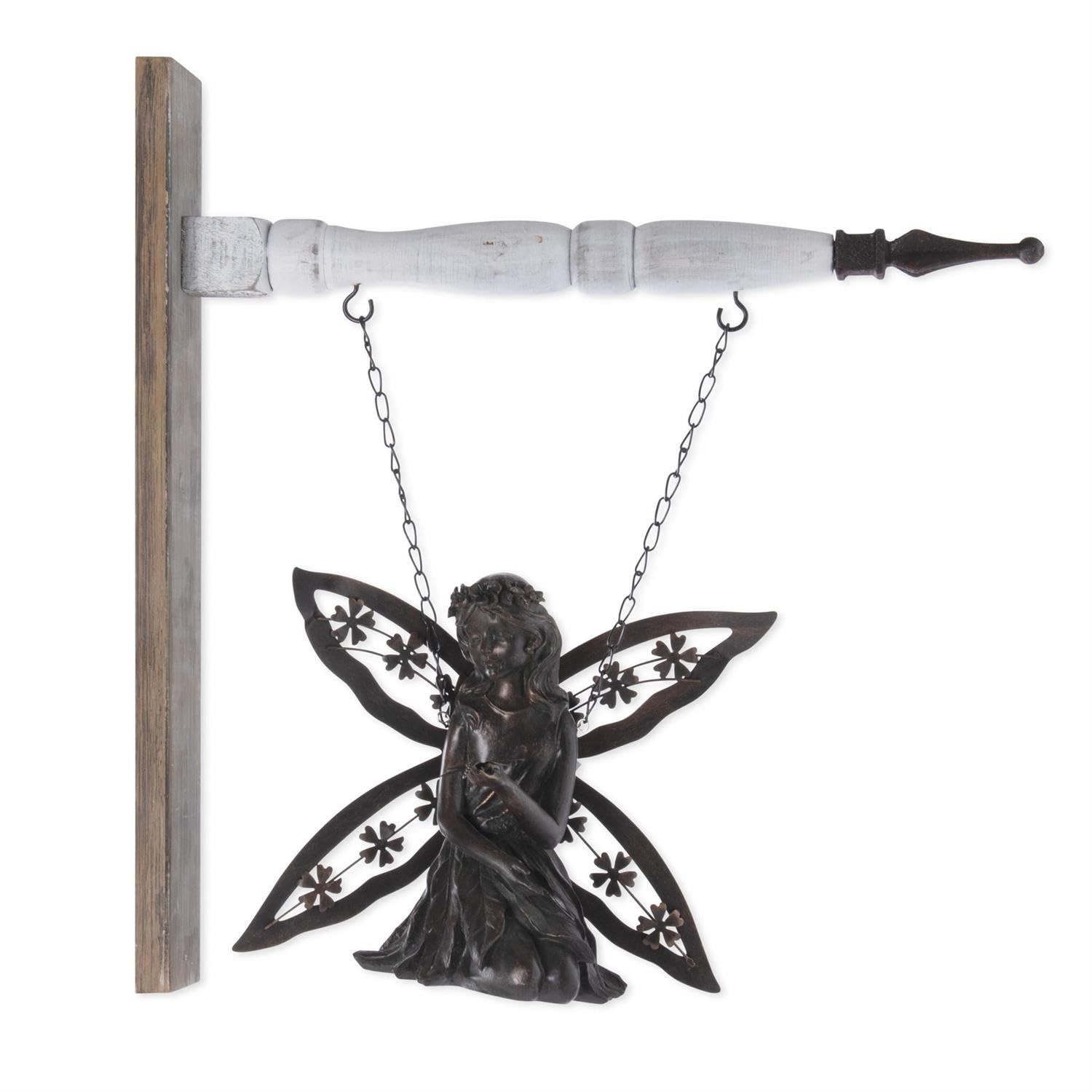 K&K Interiors Resin Fairy Arrow Replacement, 8-Inch, Faux Bronze