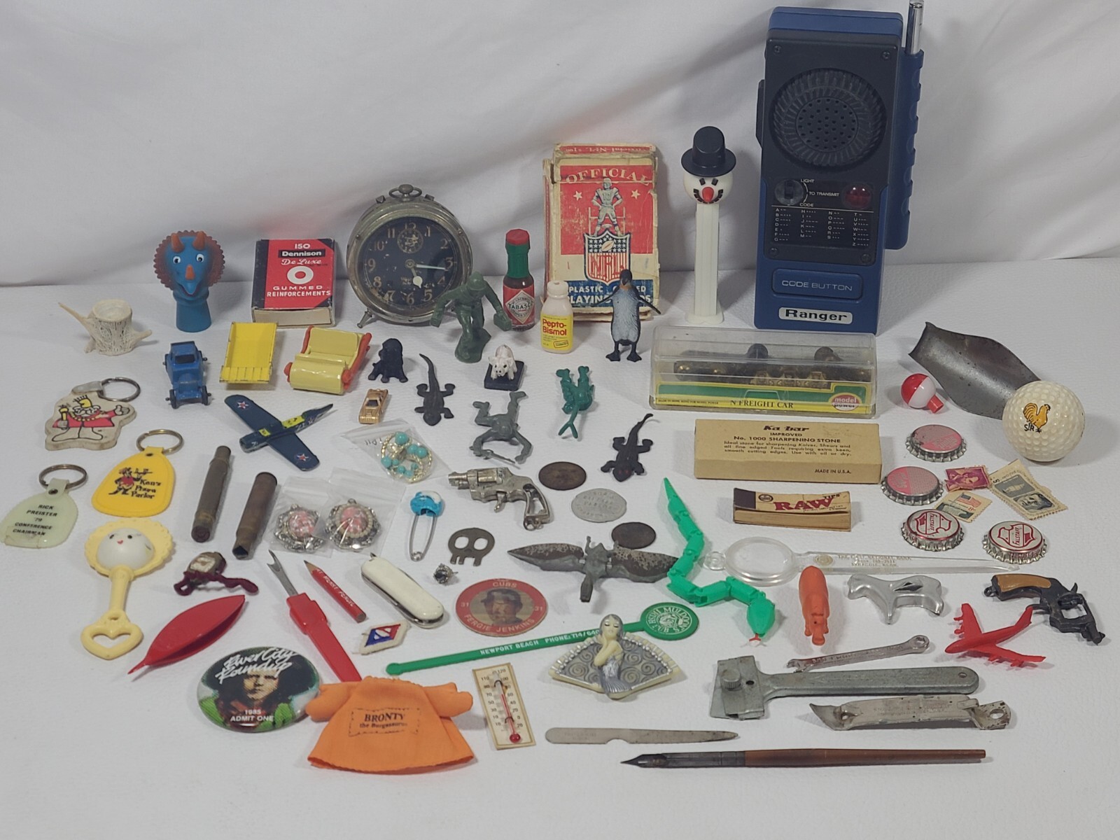 JUNK DRAWER Mixed Reseller Lot of 75 Estate Find Flea Market Stuff 3lbs HTF