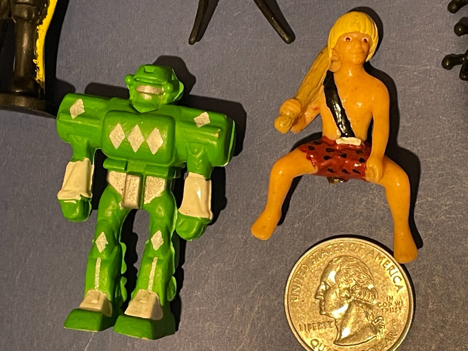 Miniature Collectible Figures and Spiders Some Vintage & Vending Machine Toys