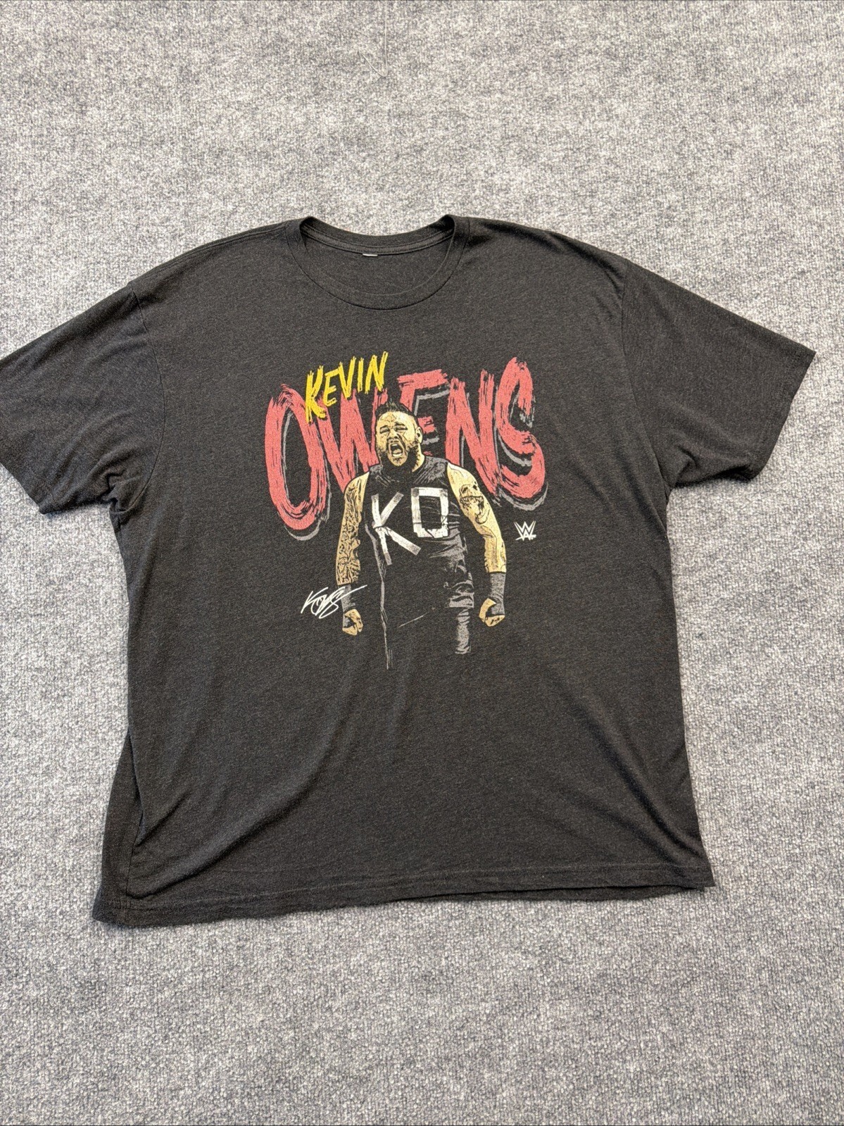 Kevin Owen’s WWE Fight Black T-shirt 2XL