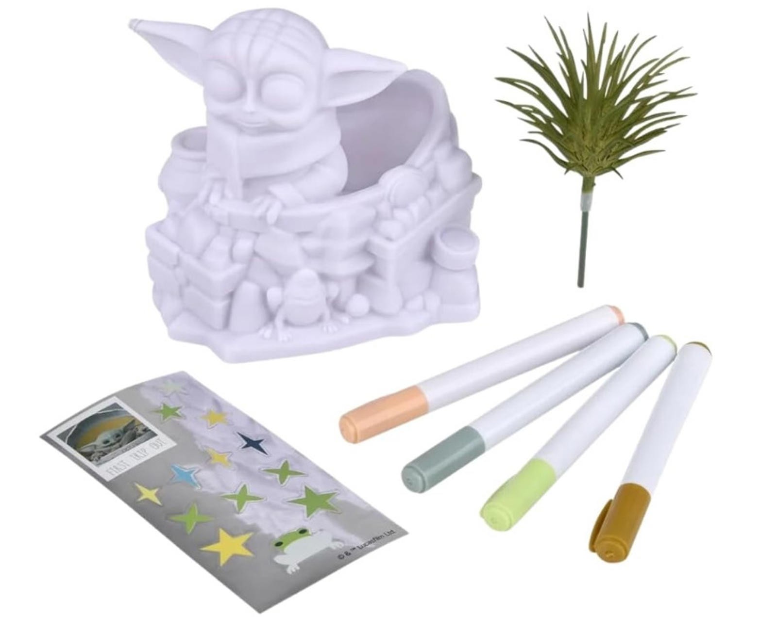 Star Wars Mandalorian Baby Yoda Design A Planter Mandalorian