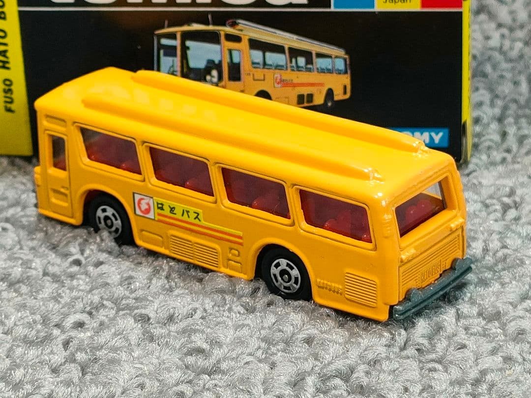 Black Box Tomica 1 Fuso Hato Bus Good Condition Made in Japan Dead Stock