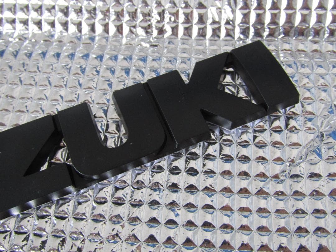●SUZUKI ABS made character TYPE MAD BLACK emblem