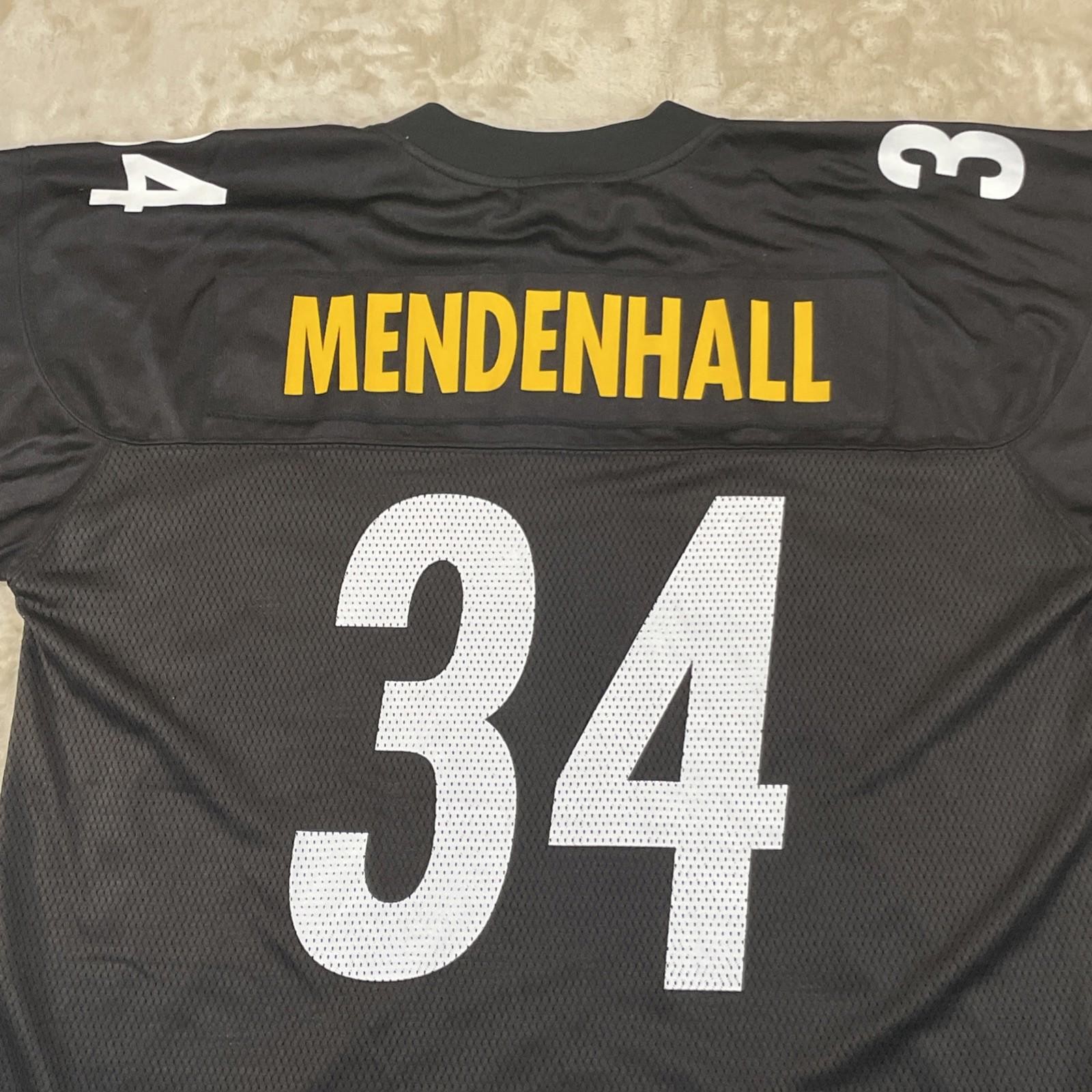 New w/ Tags Authentic Pittsburgh Steelers Rashard Mendenhall Reebok Jersey 52 XL