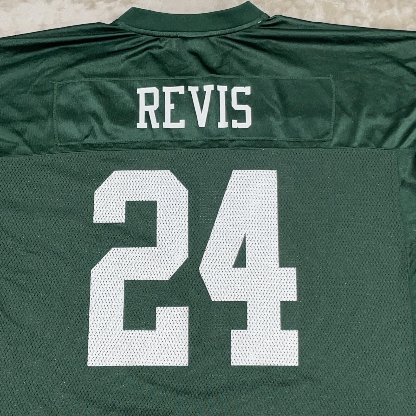 Reebok NFL New York Jets Darrelle Revis #24 Football Jersey Men’s 2XL