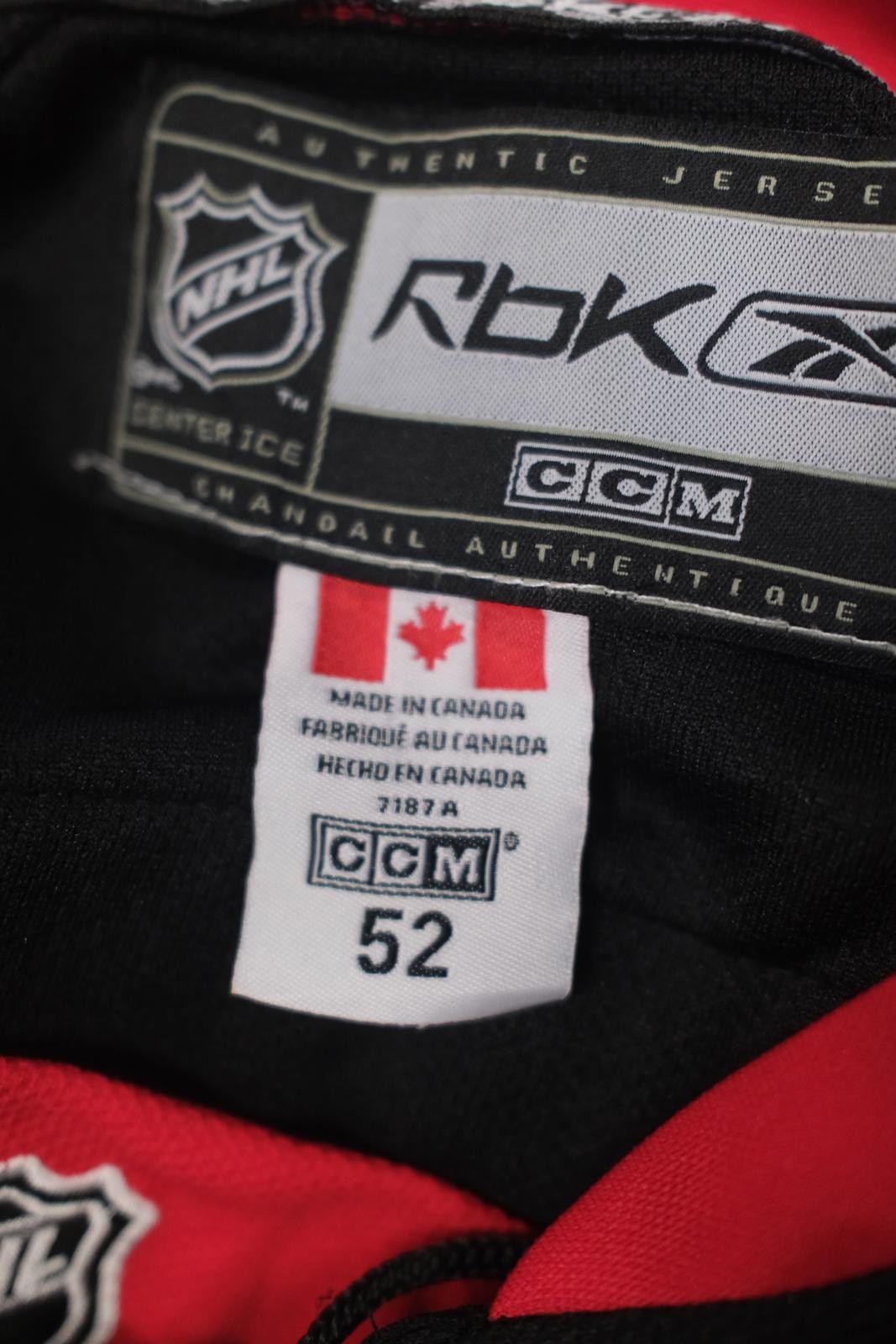 09′ Reebok Chicago Blackhawks Hockey Jersey