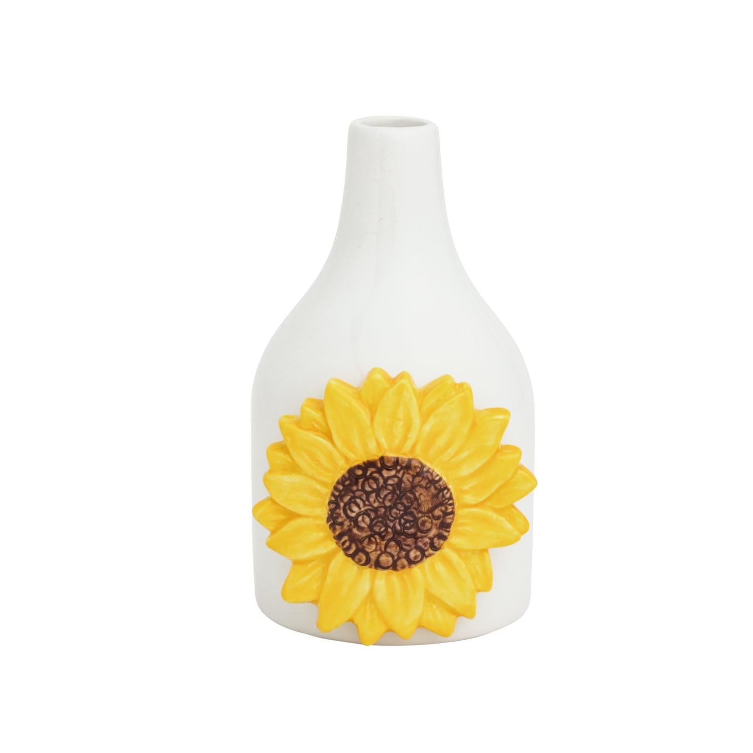 Mud Pie Ceramic Sunflower Vase