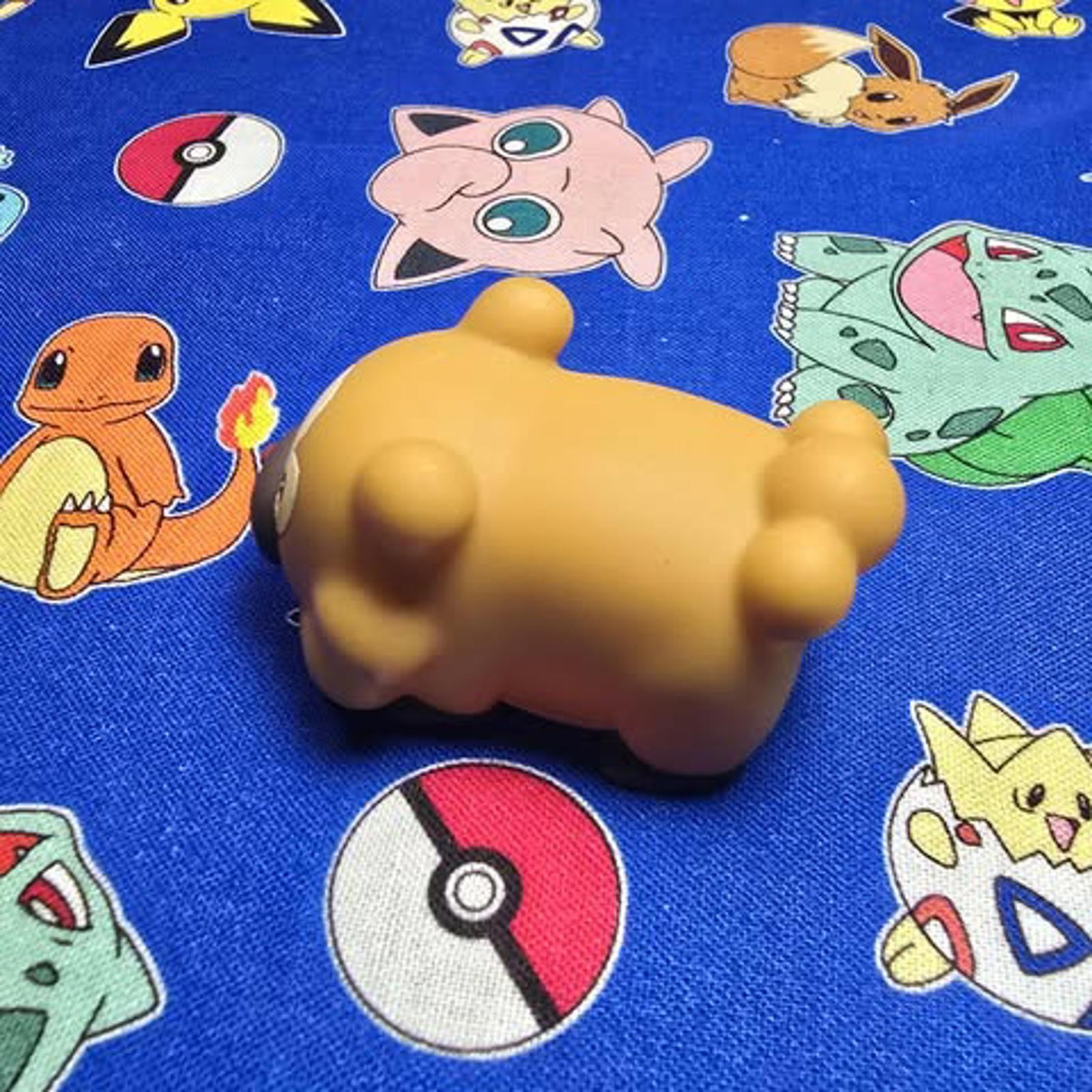 Pokemon Bidoof Figure Finger Puppet 2006 Nintendo Bandai PVC Japan USA Seller
