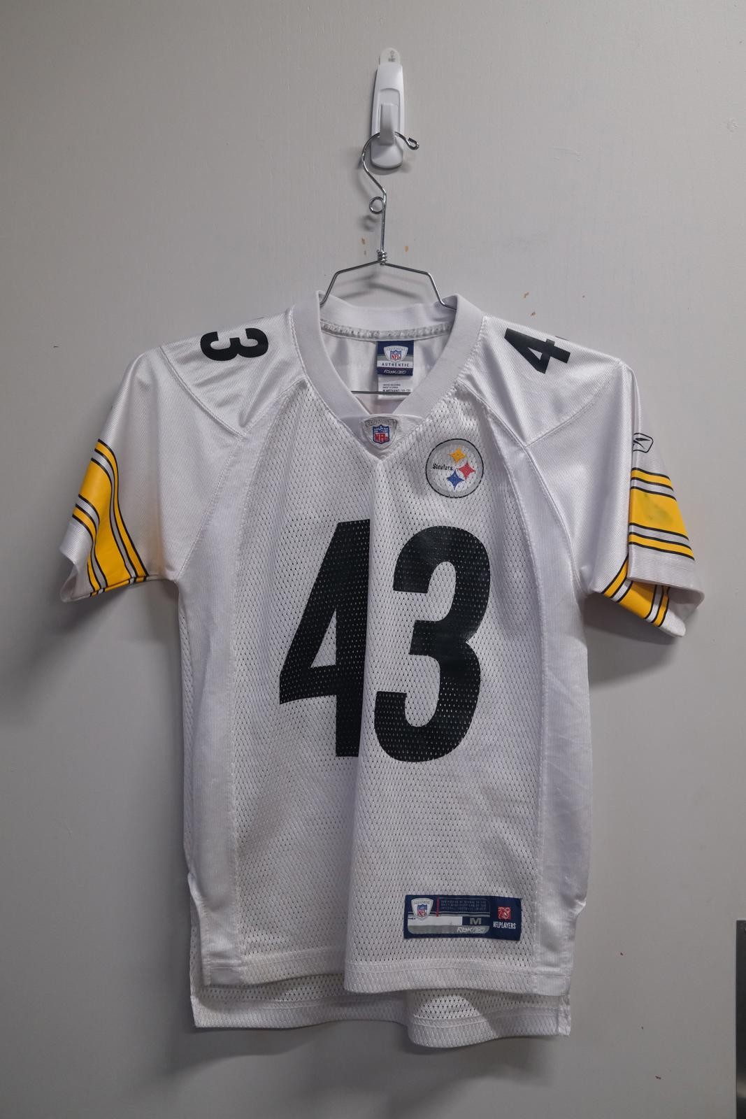 Reebok Pittsburgh Steelers Polamalu #43 Football Jersey