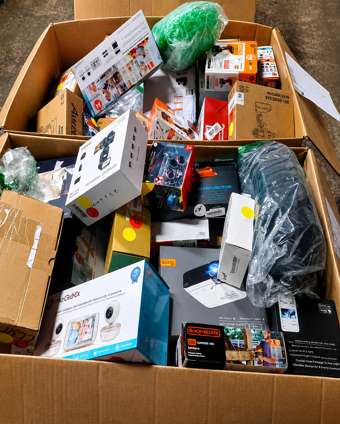 Amazon Overstock Mystery Lot – Mixed New Merchandise Bundle