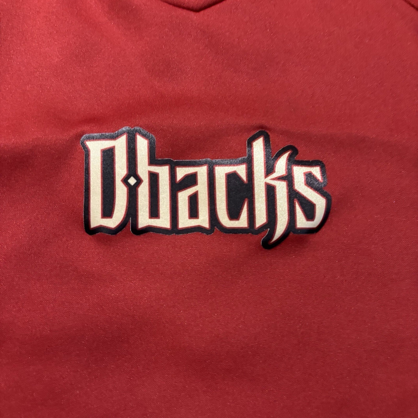 Vintage Arizona Diamondbacks Majestic Therma Base Pullover Sweatshirt Red Men XL