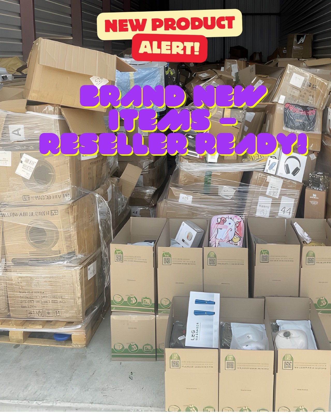 Top US Reseller Surprise Box – Mixed Merchandise Clearance Lot