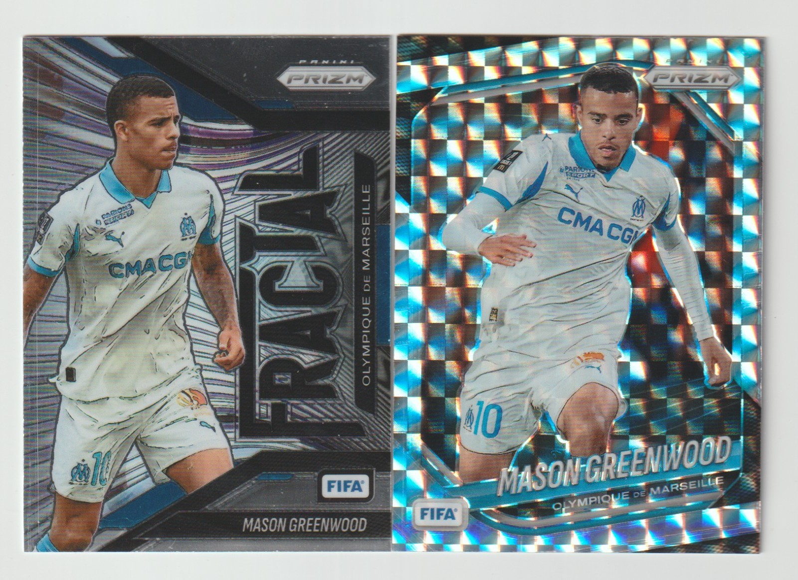 Mason Greenwood Mosaic Prizm FIFA Lot 2025-26 OM Fractal Insert