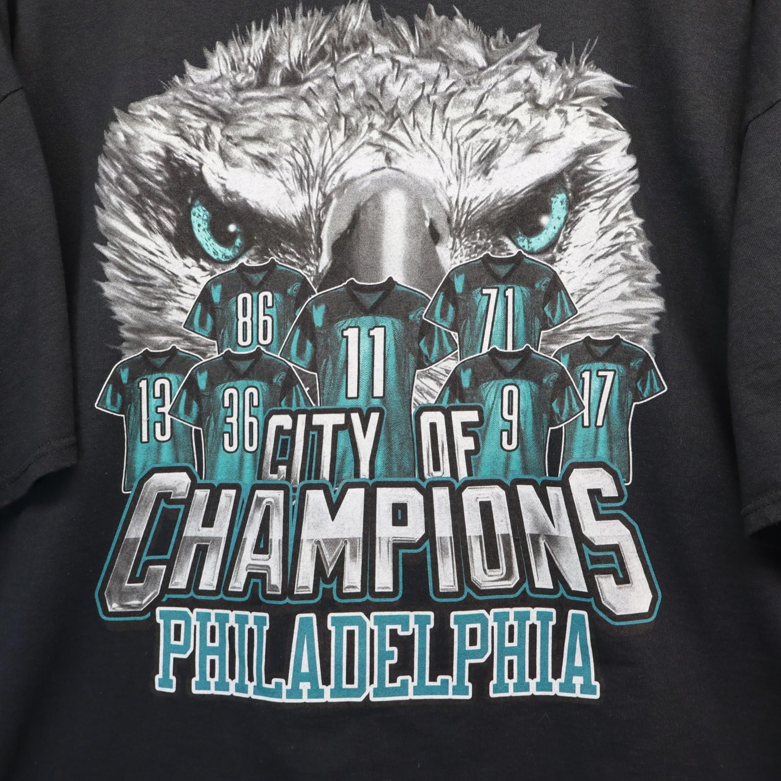 Philadelphia Eagles Shirt 3 XL Super Bowl LIX Champs