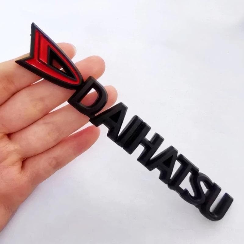 DAIHATSU 3D emblem black