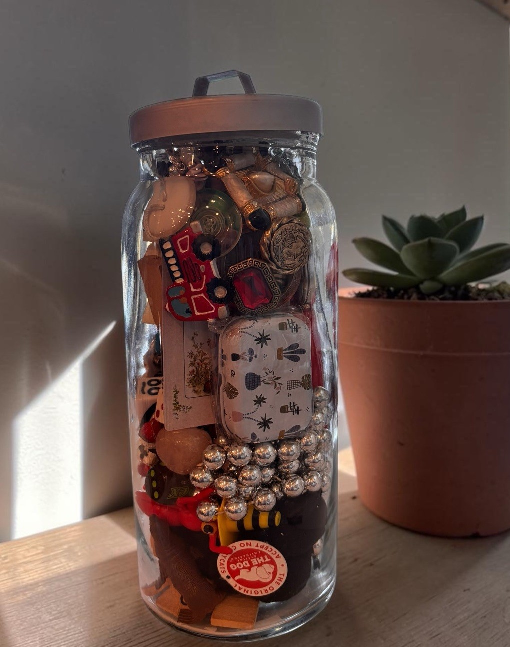 Junk Drawer Lot Miniatures Toys Trinkets Charms Dice Game Pieces Jewelry Pin Jar