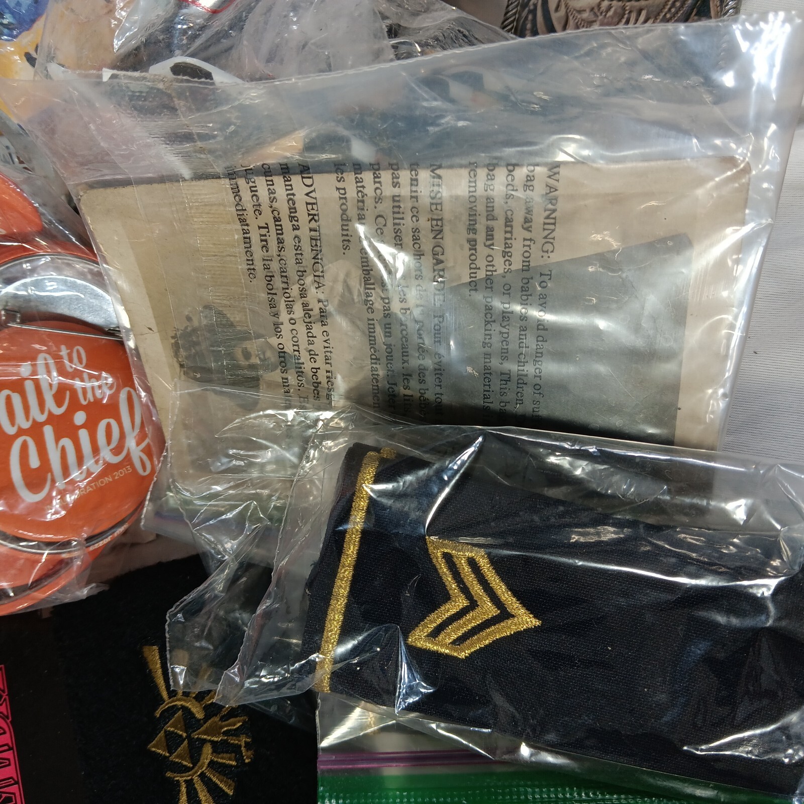 Junk Drawer Lot Miscellaneous Pewter Games Innaugral Pins Star Wars Zelda 13LBS