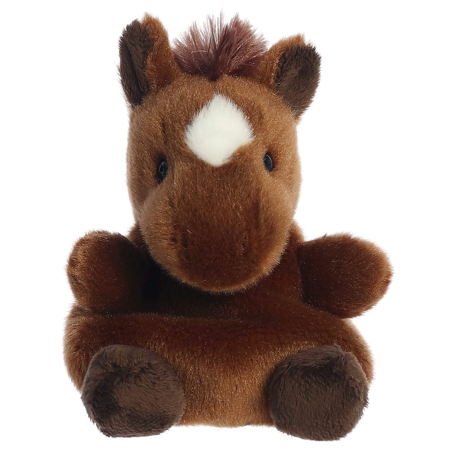 Aurora – Palm Pals – 5″ Truffle Brown Horse