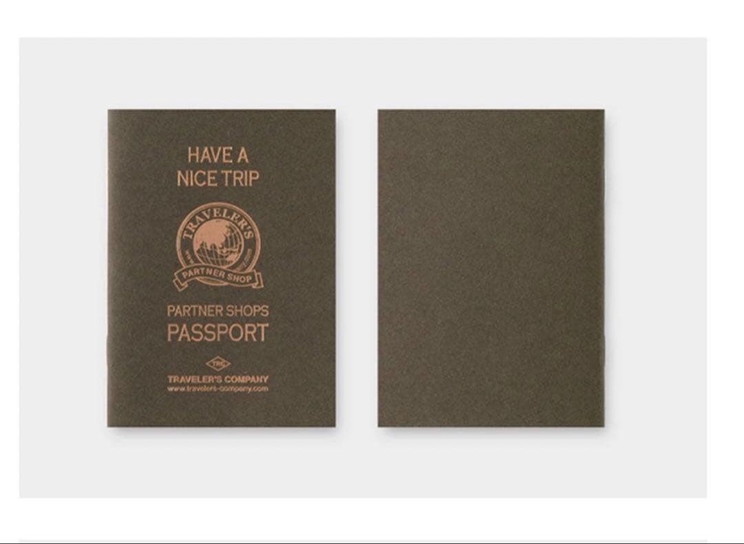 [New and unopened] Traveler’s Note Partner Shops Passport