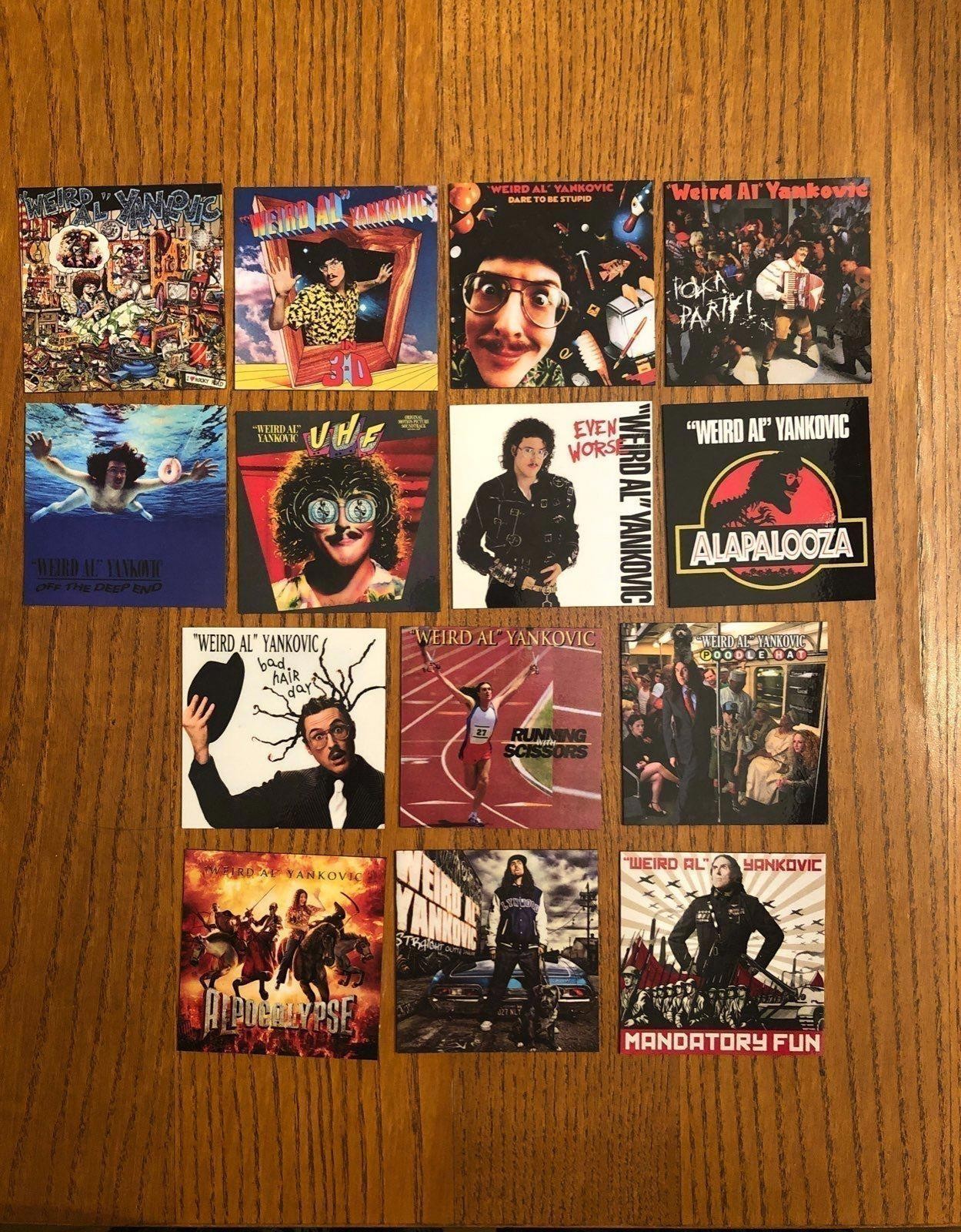 Weird Al Yankovic fridge magnets