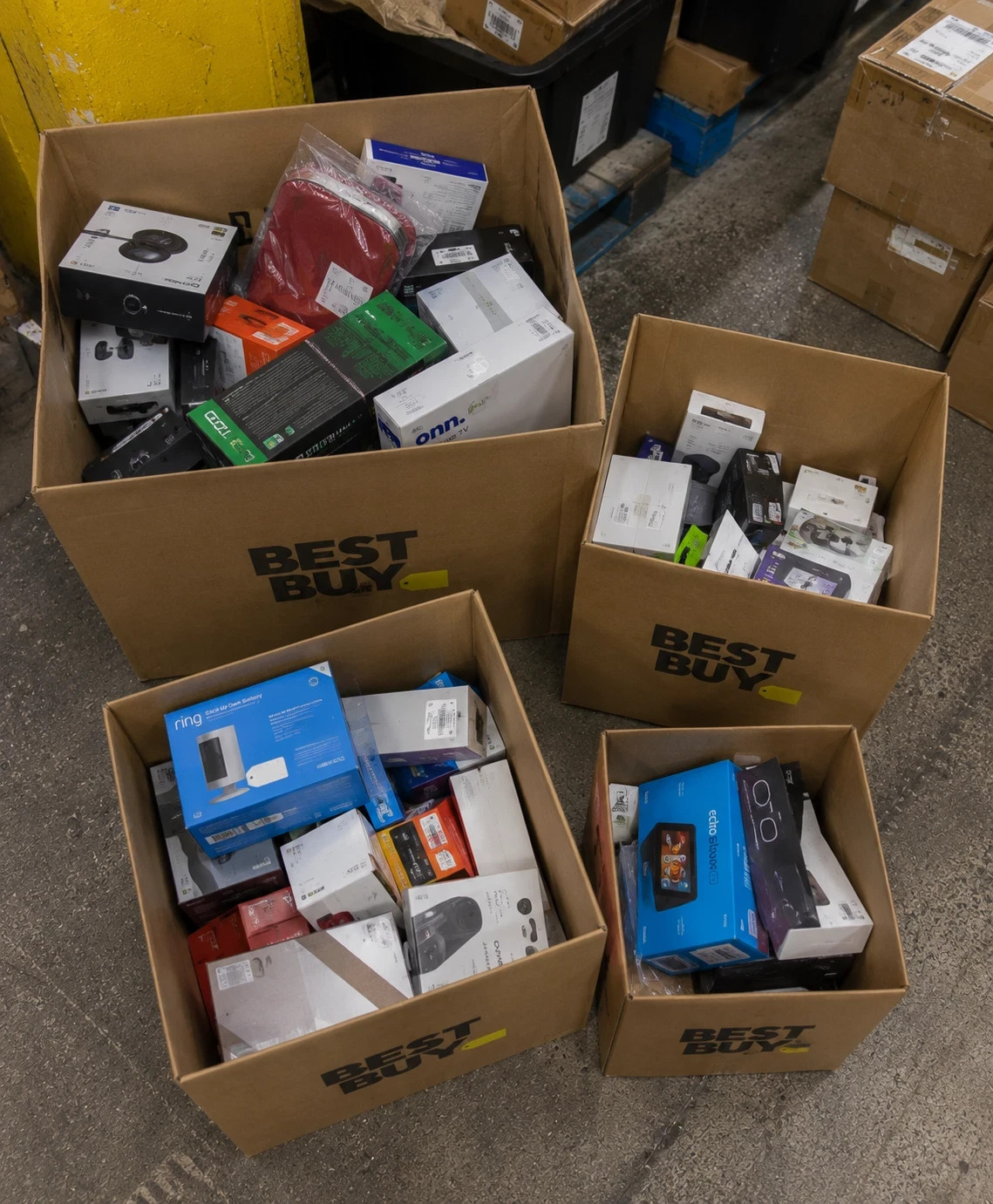 Massive Overstock Mystery Crate – Bulk Mixed Items for Resale