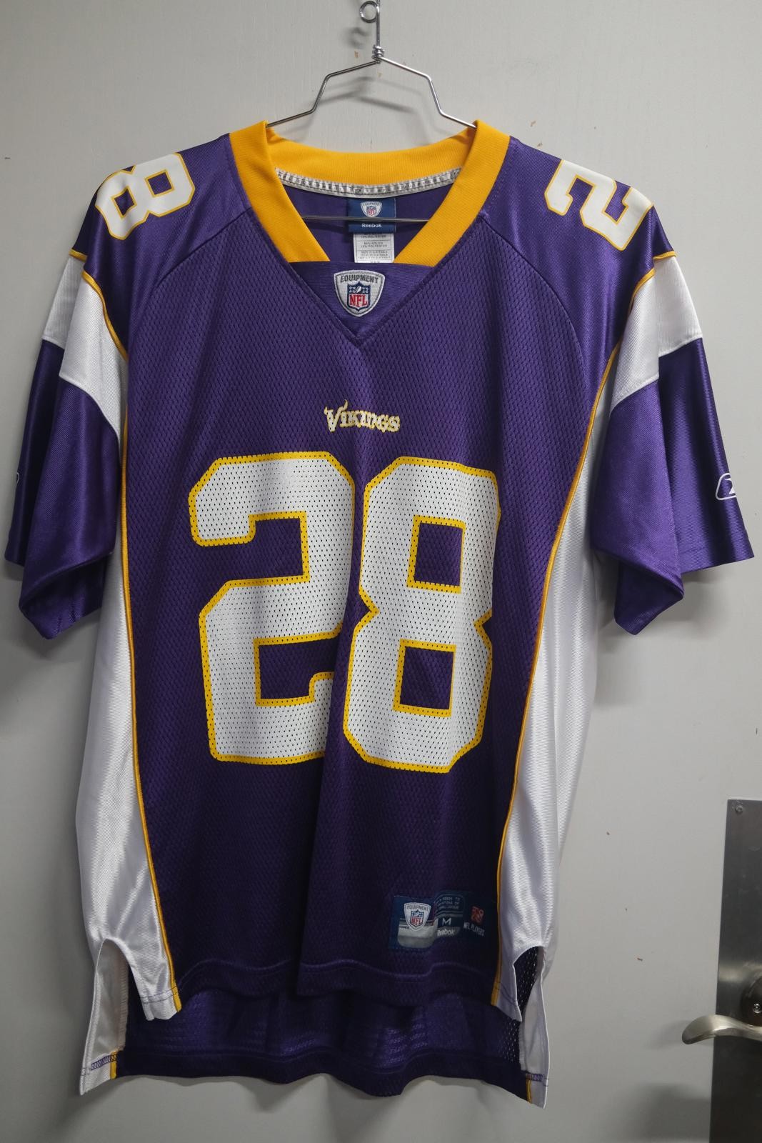 Reebok Minnesota Vikings Peterson #28 Football Jersey