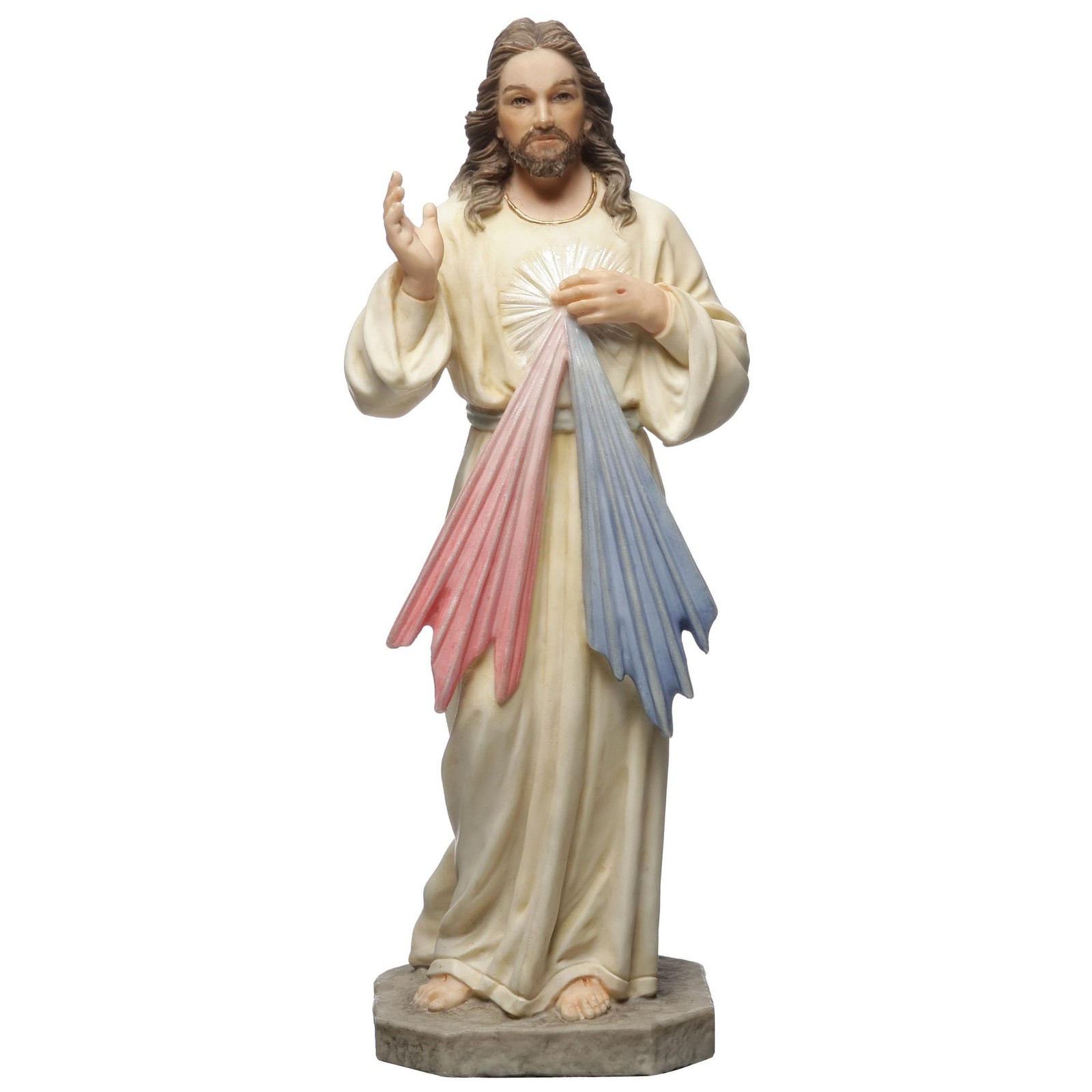 Veronese Design 6.25″ Jesus Christ Divine Mercy Hand-Painted Polyresin Figurine