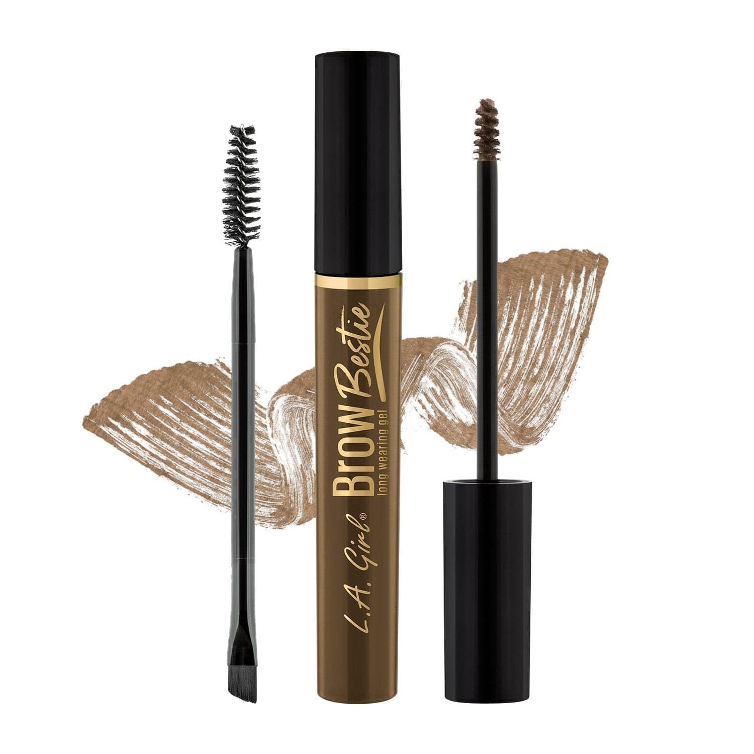 LA Girl, Brow Bestie Gel Kit Soft Brown, 0.01 Ounce