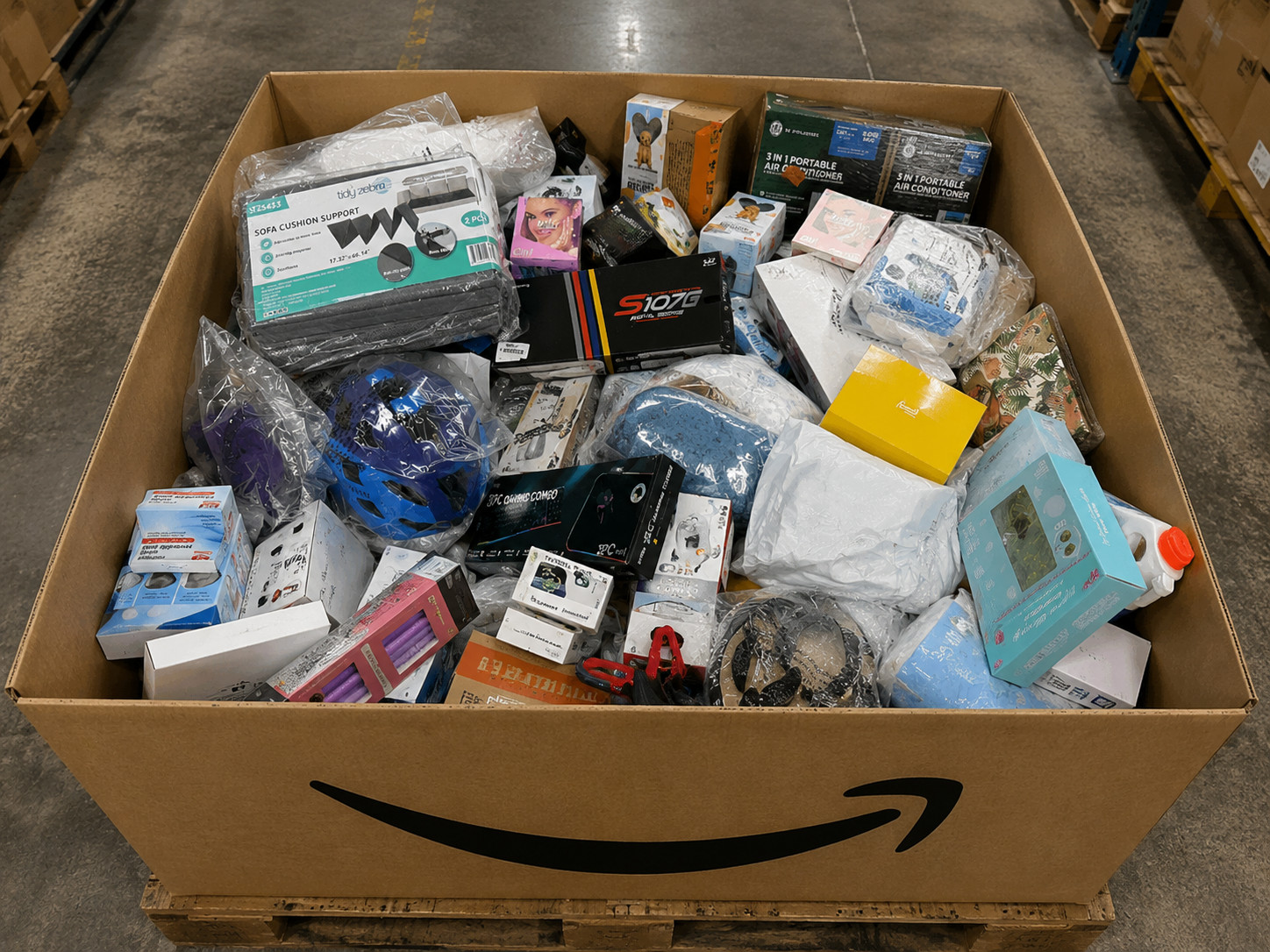 NEW AMAZON Box Liquidation General Merchandise Resale Box