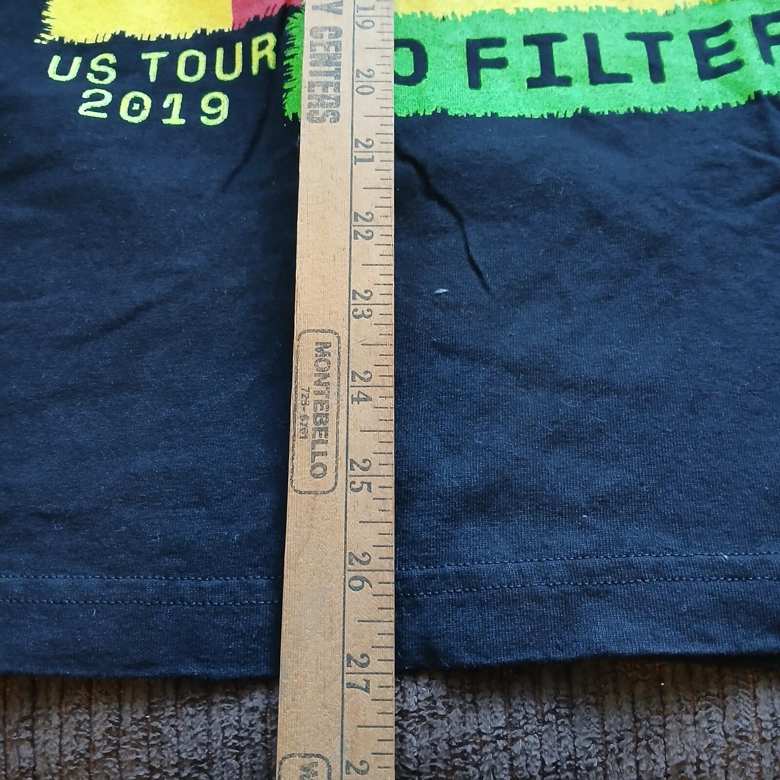 Rolling Stones 2019 NO FILTER US Tour T-Shirt – Alstyle Tag – Size L – 2-Sided
