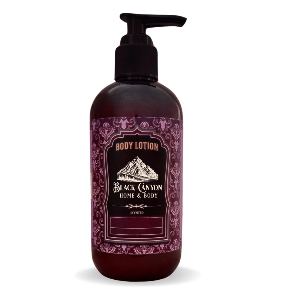 Black Canyon Grape Candy Scented Body Lotion with Lanolin and Jojoba Oil, 12 Oz
