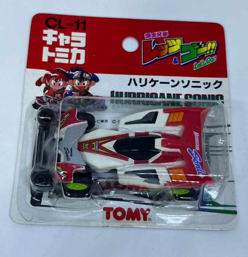 Chara Tomica New Unopened Bakusou Kyoudai Let’s & Go Hurricane Sonic