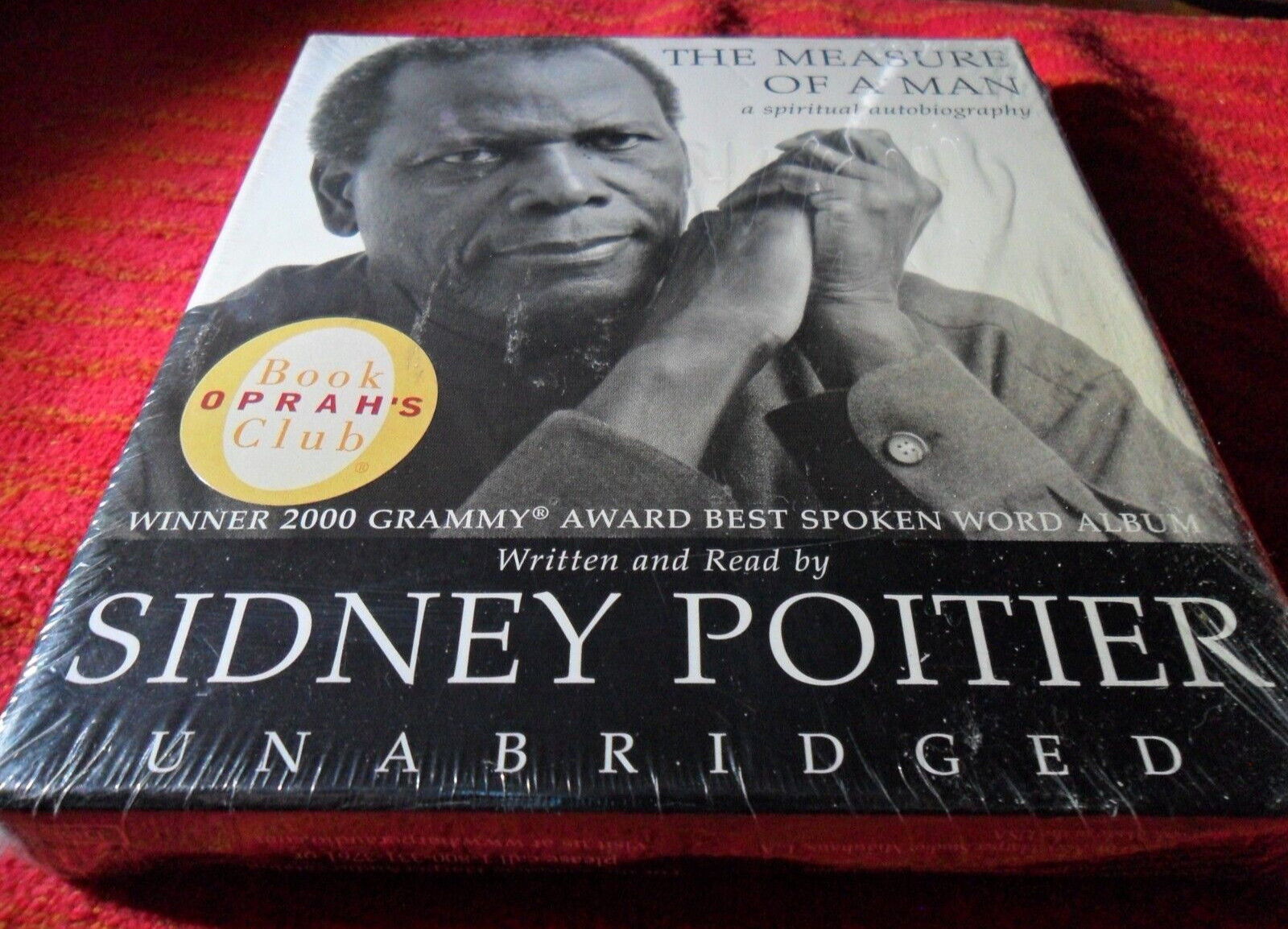 SIDNEY POITIER THE MEASURE OF A MAN 7 CD SET 2000 OPRAH’S BOOK CLUB – Brand New