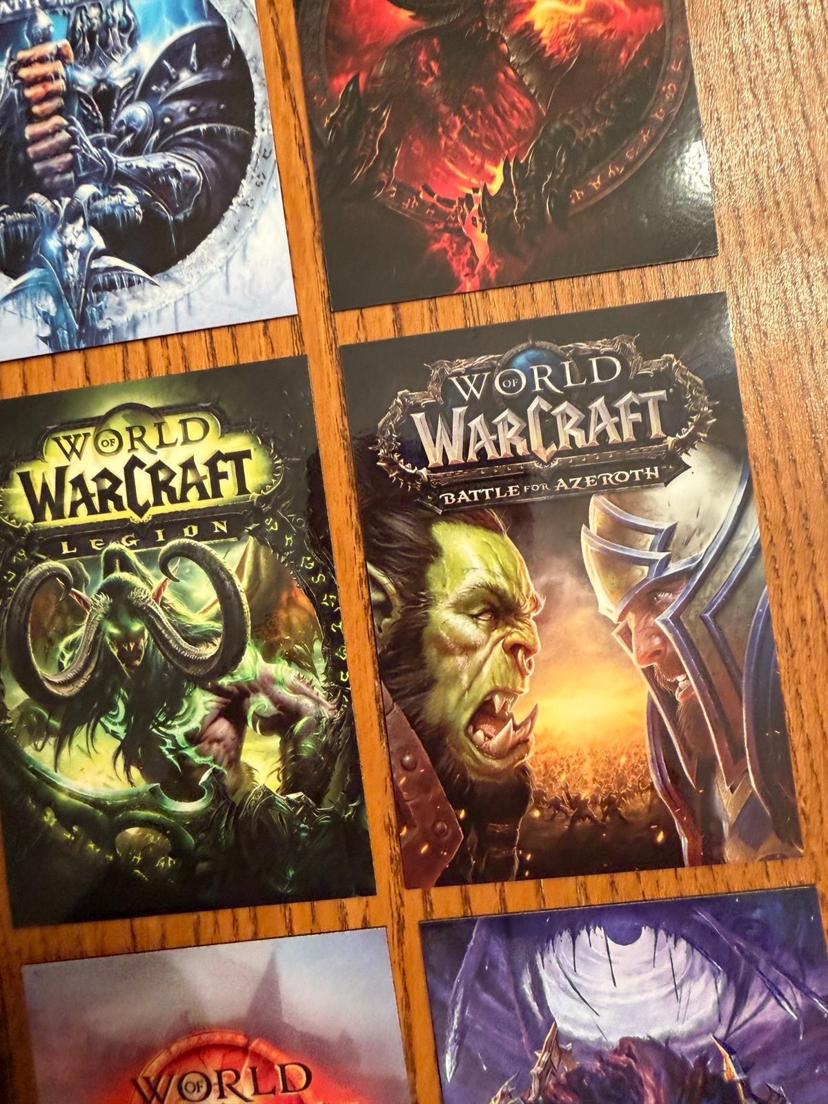World of Warcraft FRIDGE MAGNETS WoW burning crusade humans vs orcs fantasy