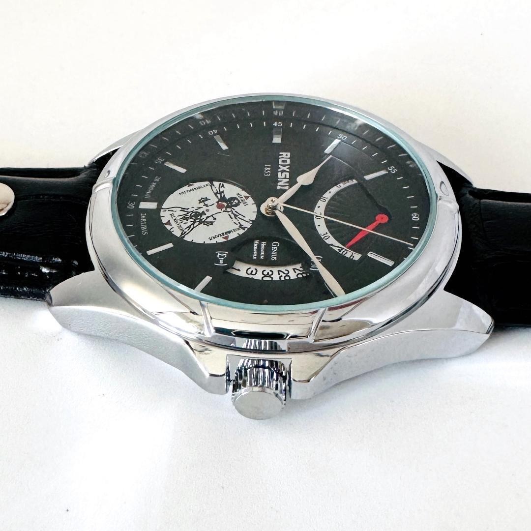 New/Watch/Da Vinci/Date function/Vitruvian human body diagram/Quartz/