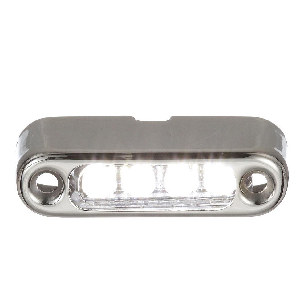 Attwood Marine Attwood White LED Micro Light w/Stainless Steel Bezel &