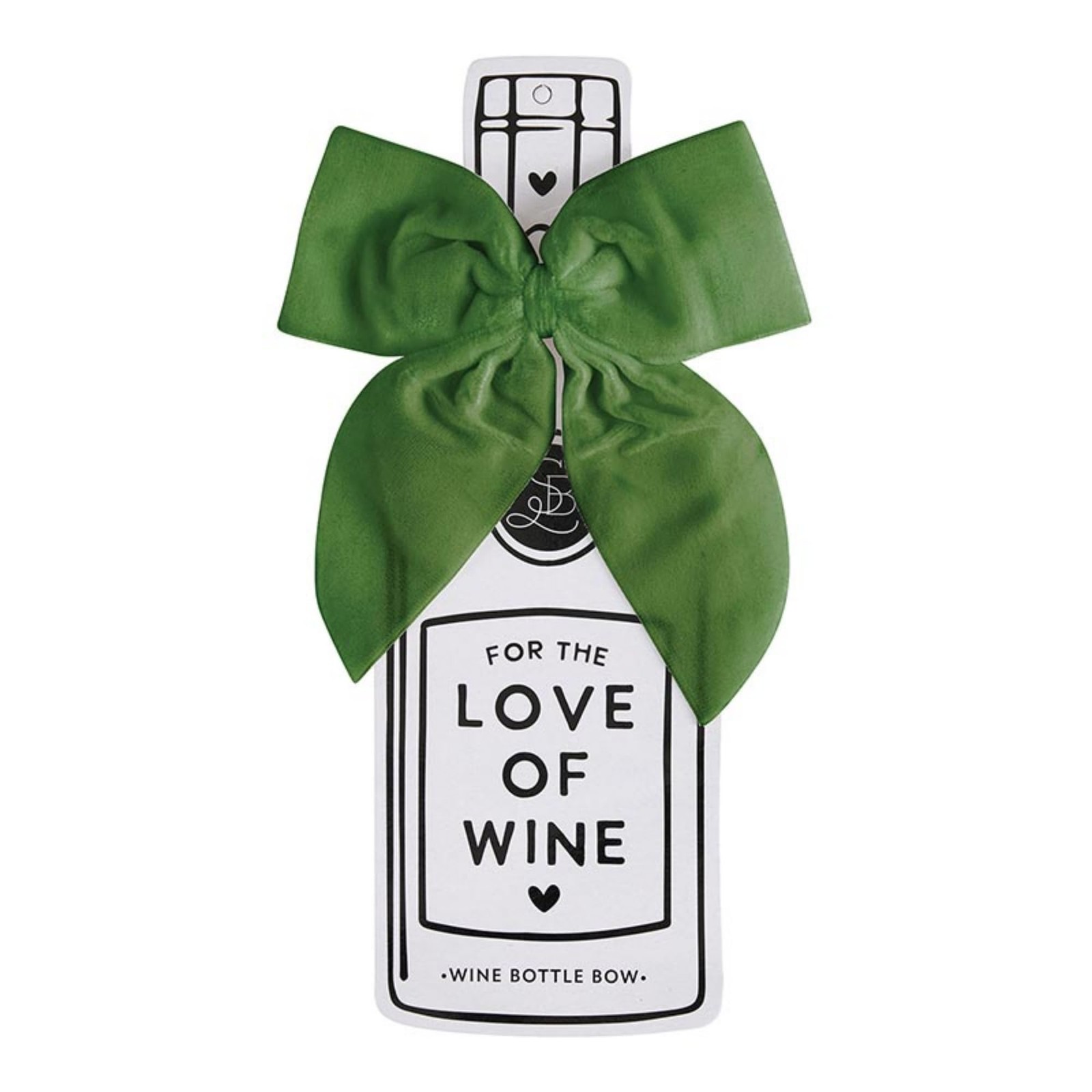 Santa Barbara Design Studio Twist Tie Wine Bows Luxe Velvet Bow for Wine
