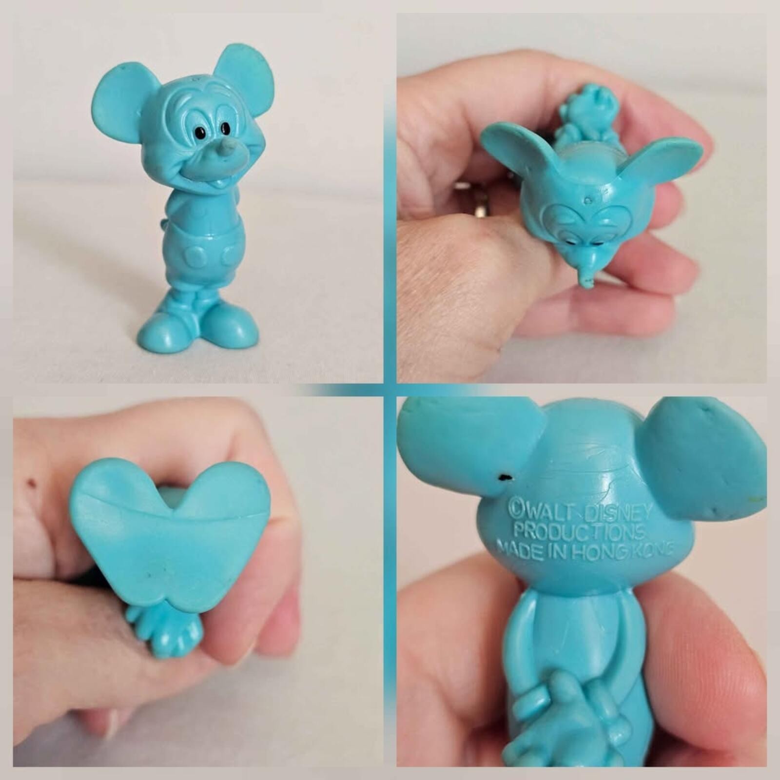 Disney Mickey & Friends figurine set 3pc 1970s Hong Kong – Vtg