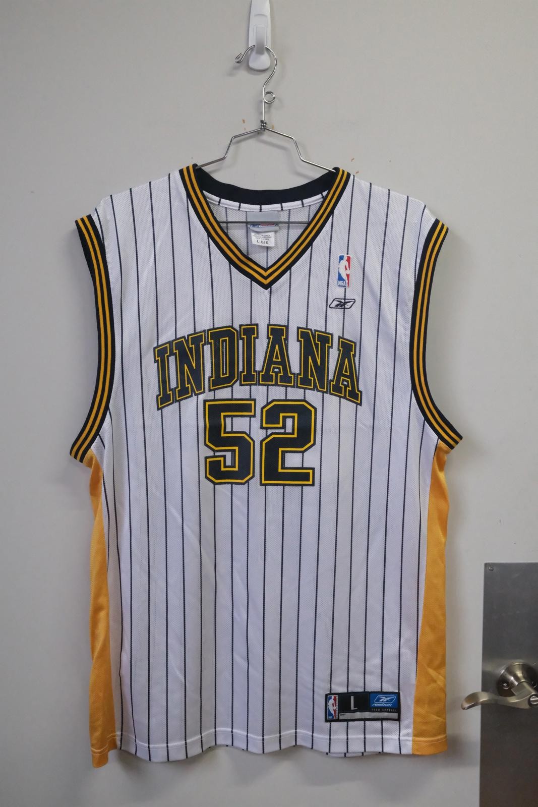 Reebok Indiana Pacers B.Miller #52 Home Basketball Jersey