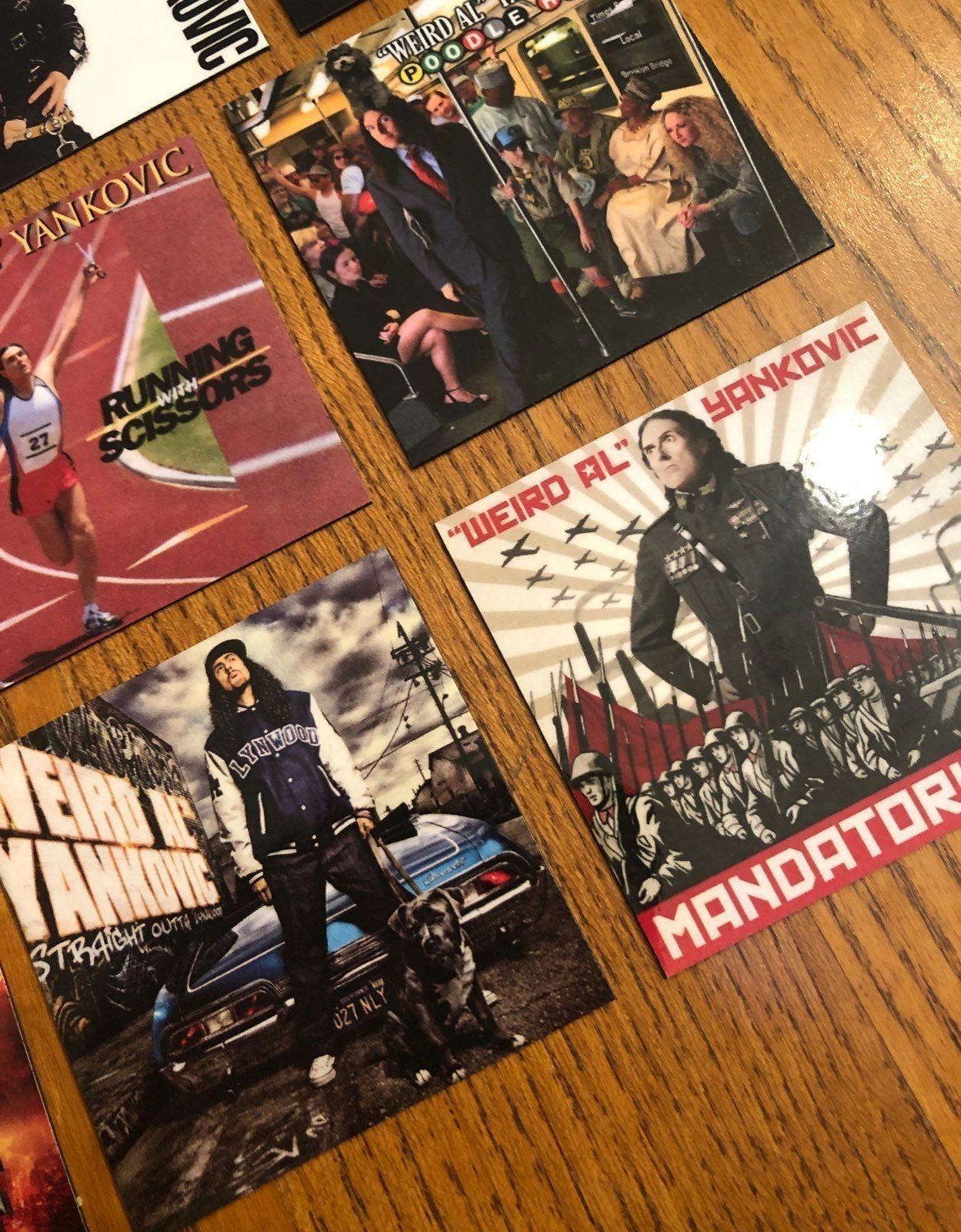 Weird Al Yankovic fridge magnets