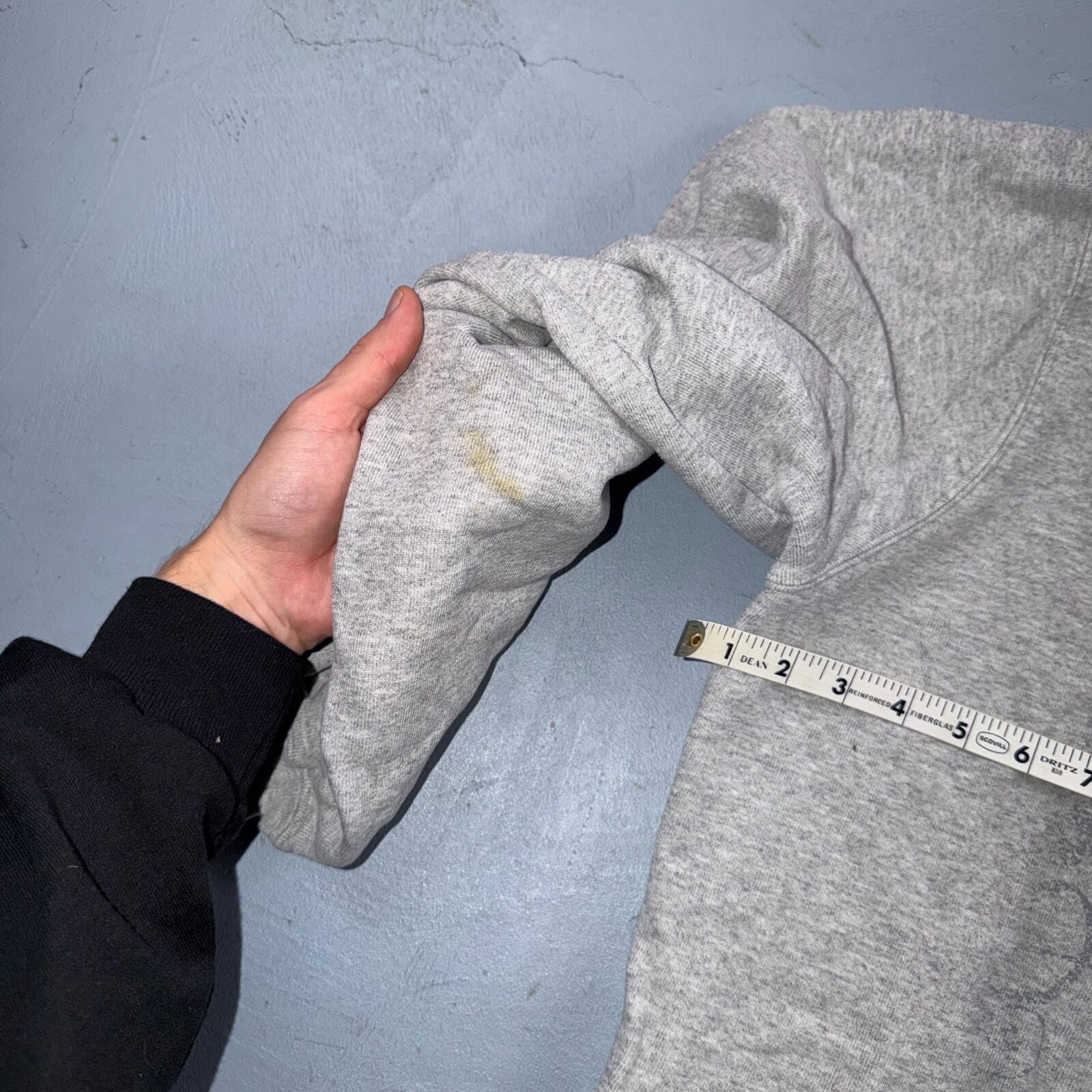 Boston Celtics Hoodie Sweatshirt 2XL Gray VTG Basketball Pullover Adidas Tattoo