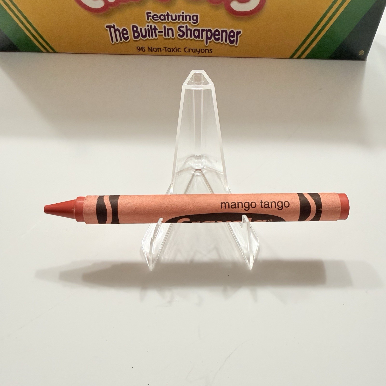 NIB 96 Crayola Crayons Built In Sharpener – 2002 Retired/Rare & Metallic RX Gel