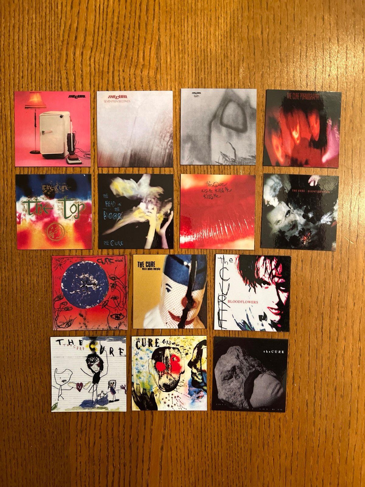 The Cure fridge magnets