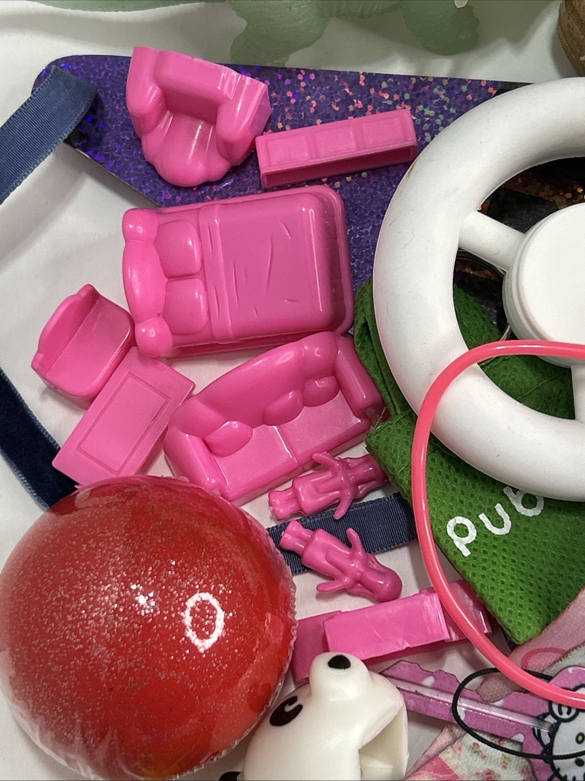 Junk Drawer Kids Toy Box Large Lot Over 4 lbs Hello Kitty Star Wars Ball Pin Fun